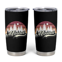 Missouri Travel Gift Tumbler Cup Vintage Forest River Landscape