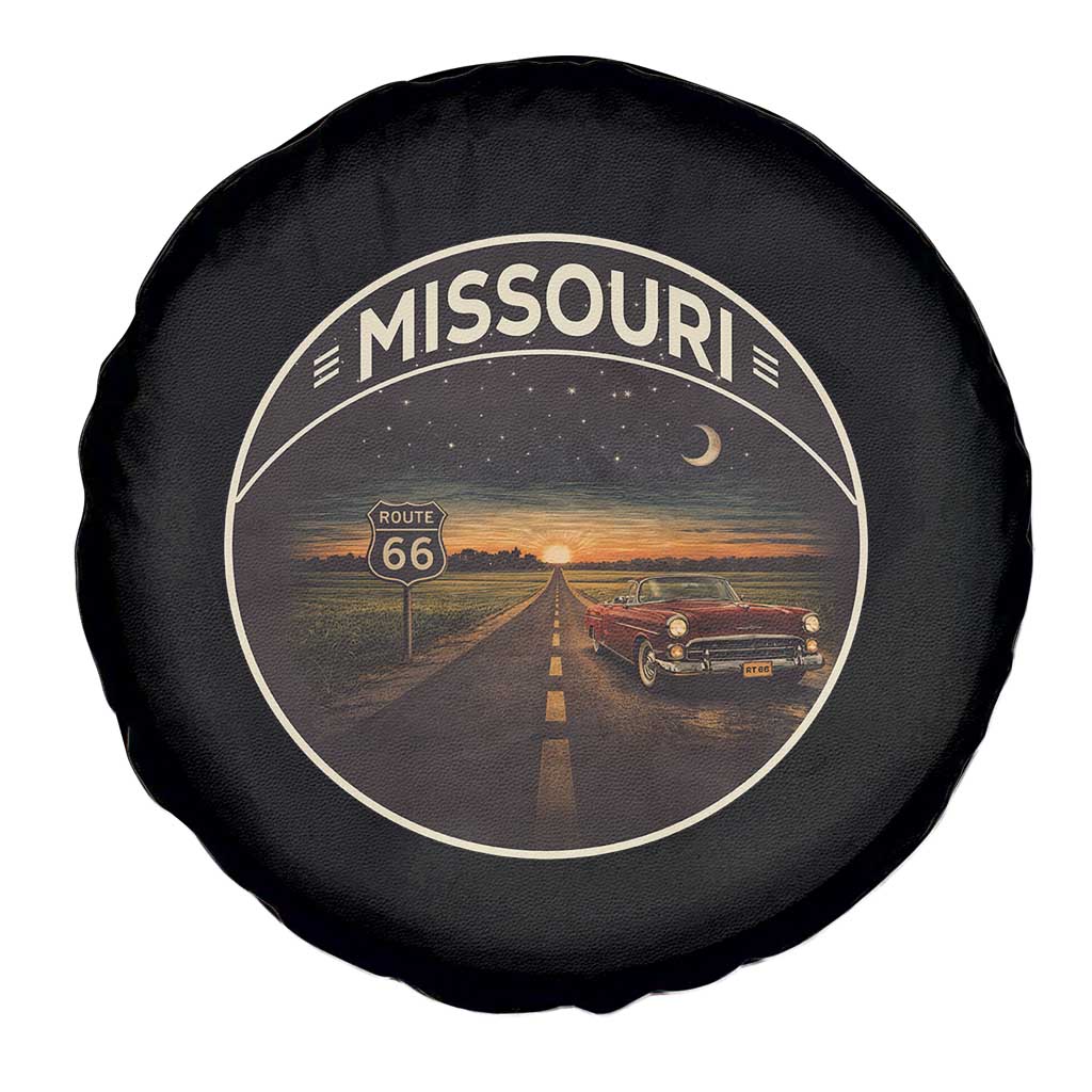 Missouri State Route Highway 66 Spare Tire Cover Mother Road Travel Gift