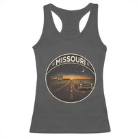 Missouri State Route Highway 66 Racerback Tank Top Mother Road Travel Gift