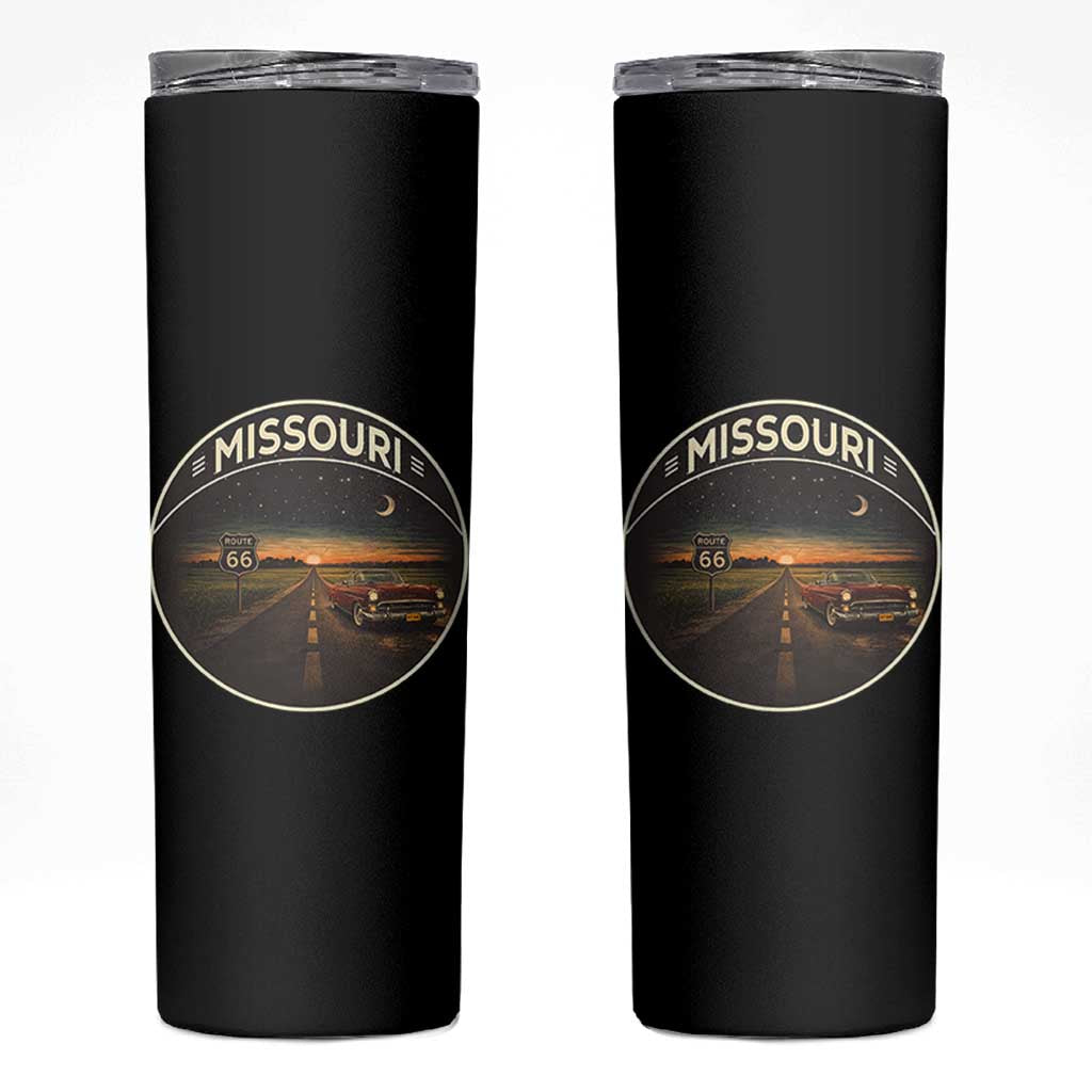 Missouri State Route Highway 66 Skinny Tumbler Mother Road Travel Gift