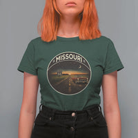 Missouri State Route Highway 66 T Shirt For Women Mother Road Travel Gift