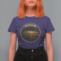 Missouri State Route Highway 66 T Shirt For Women Mother Road Travel Gift