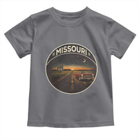 Missouri State Route Highway 66 Toddler T Shirt Mother Road Travel Gift