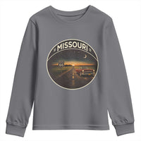 Missouri State Route Highway 66 Youth Sweatshirt Mother Road Travel Gift