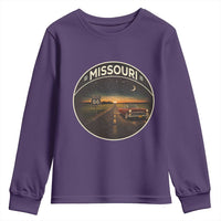 Missouri State Route Highway 66 Youth Sweatshirt Mother Road Travel Gift