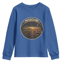 Missouri State Route Highway 66 Youth Sweatshirt Mother Road Travel Gift