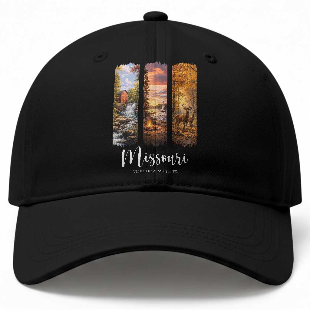 Missouri The Show Me State Baseball Cap Midwest Pride