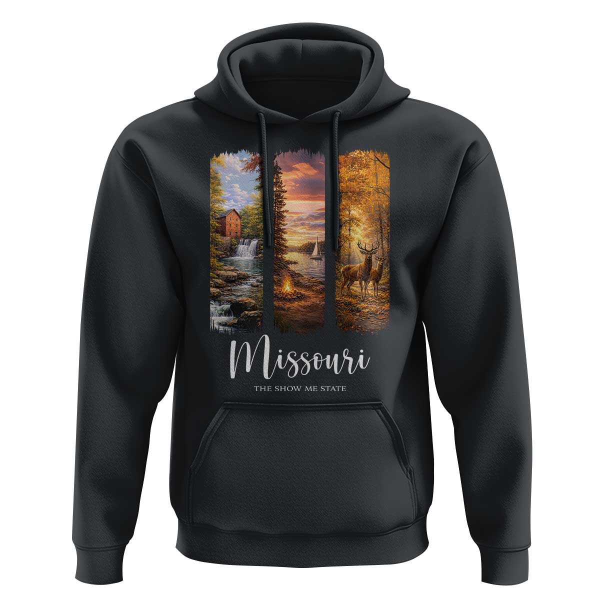 Missouri The Show Me State Hoodie Midwest Pride