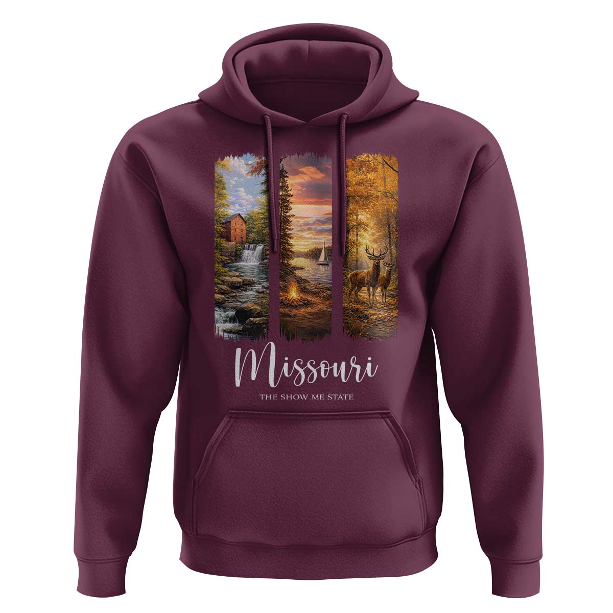Missouri The Show Me State Hoodie Midwest Pride