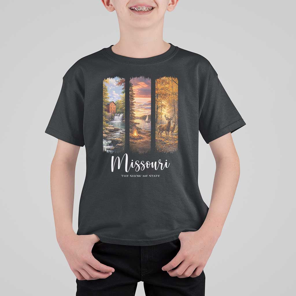 Missouri The Show Me State T Shirt For Kid Midwest Pride