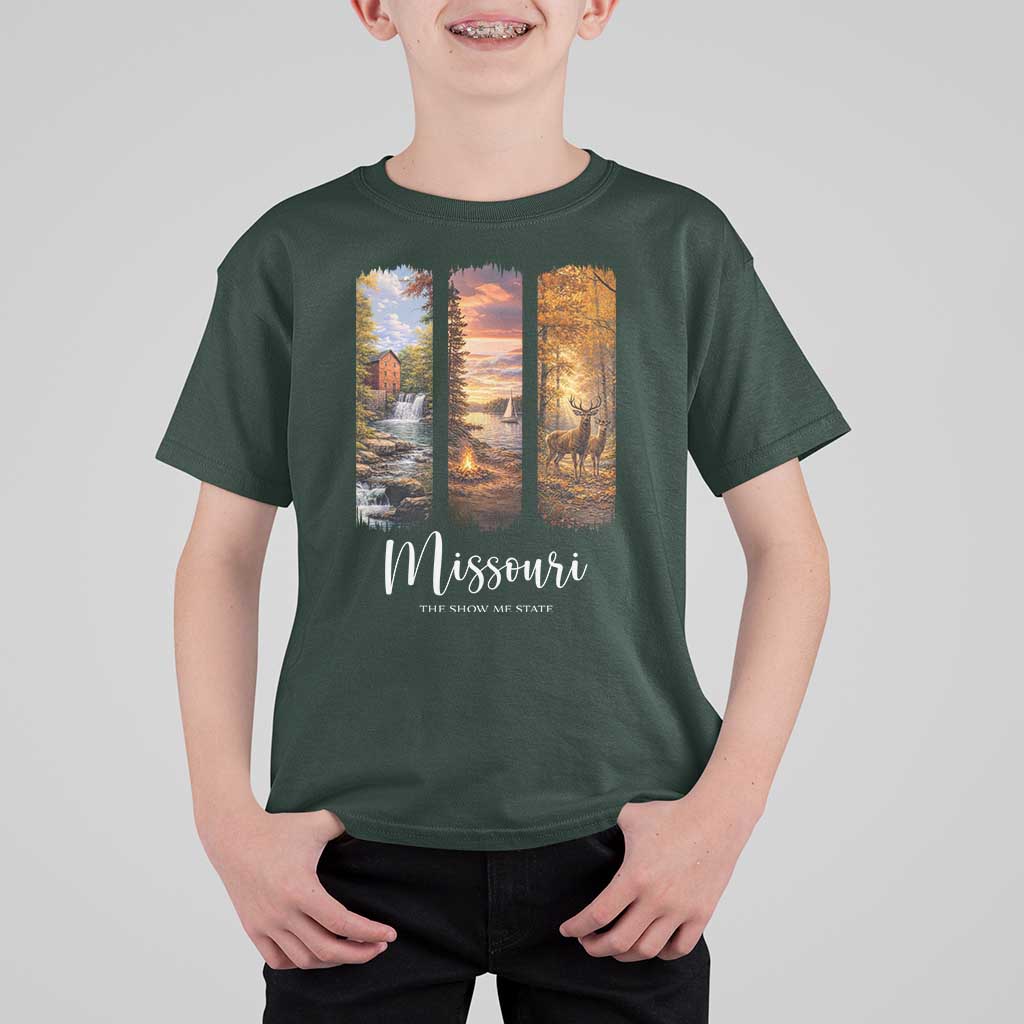 Missouri The Show Me State T Shirt For Kid Midwest Pride