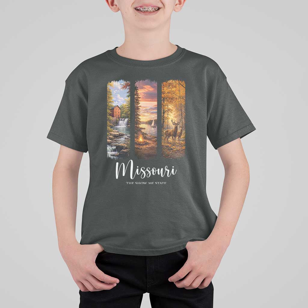 Missouri The Show Me State T Shirt For Kid Midwest Pride