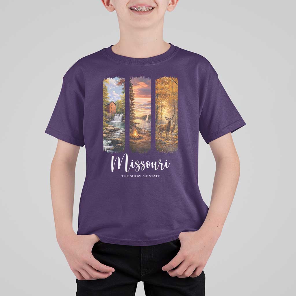 Missouri The Show Me State T Shirt For Kid Midwest Pride