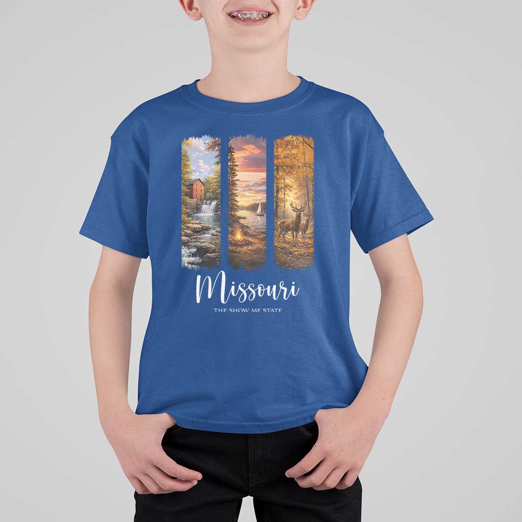 Missouri The Show Me State T Shirt For Kid Midwest Pride