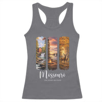 Missouri The Show Me State Racerback Tank Top Midwest Pride