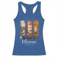 Missouri The Show Me State Racerback Tank Top Midwest Pride