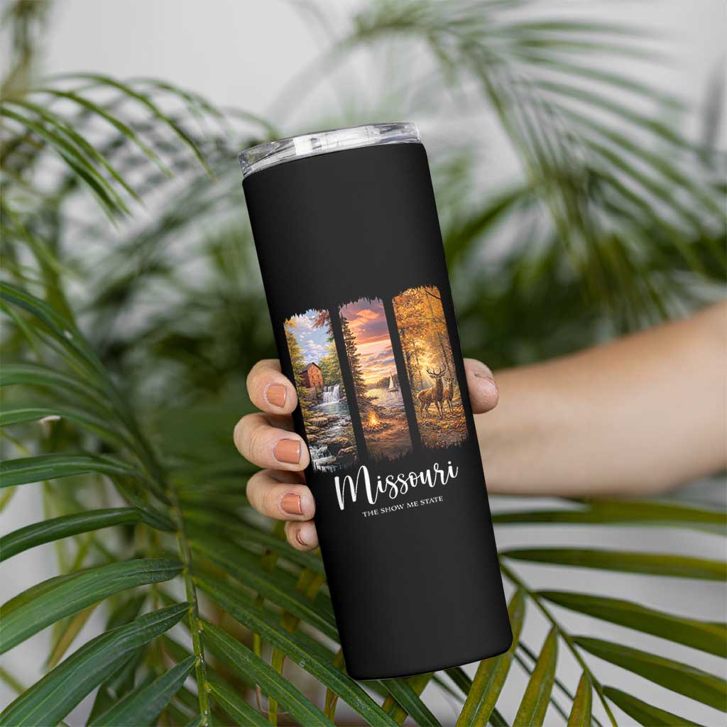 Missouri The Show Me State Skinny Tumbler Midwest Pride