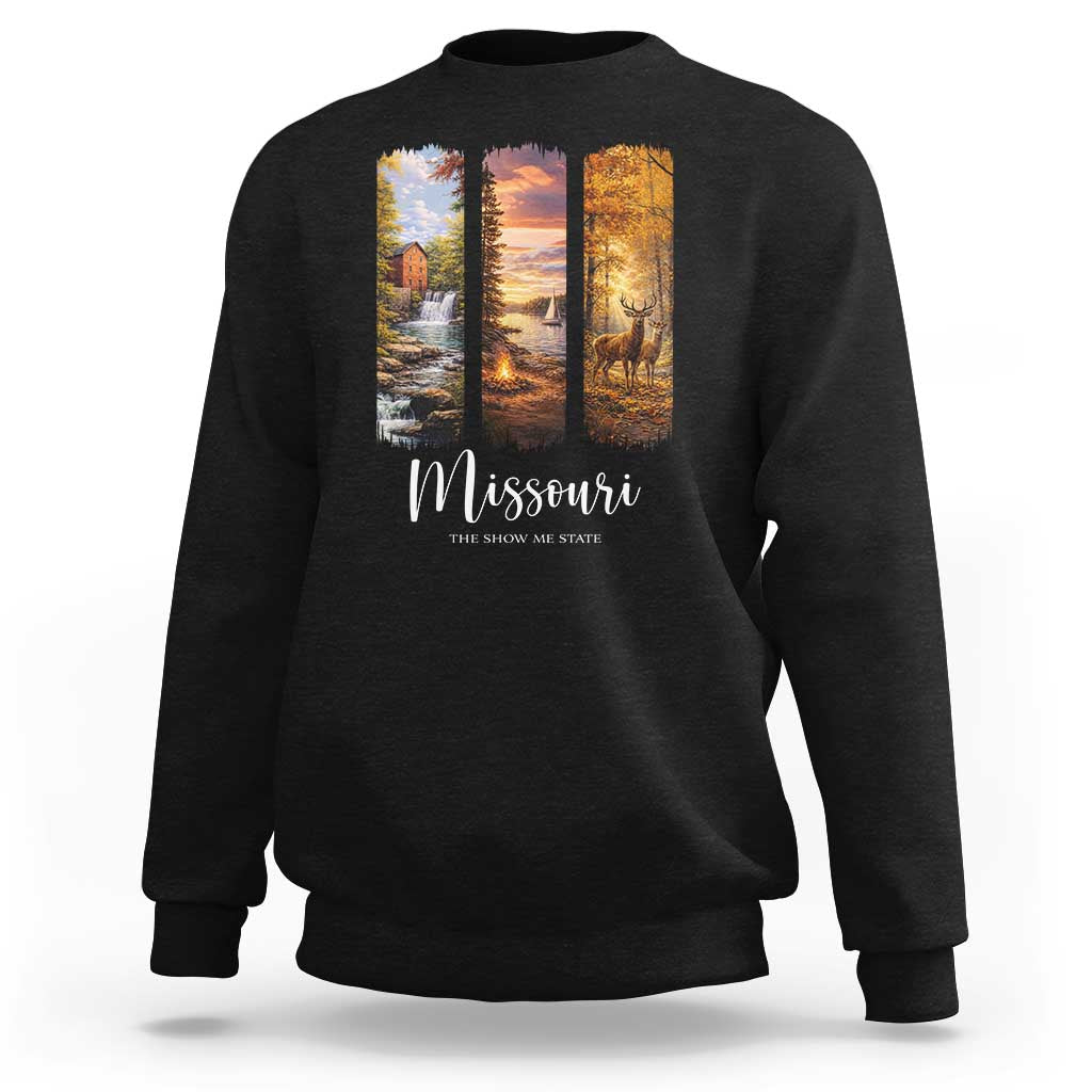 Missouri The Show Me State Sweatshirt Midwest Pride