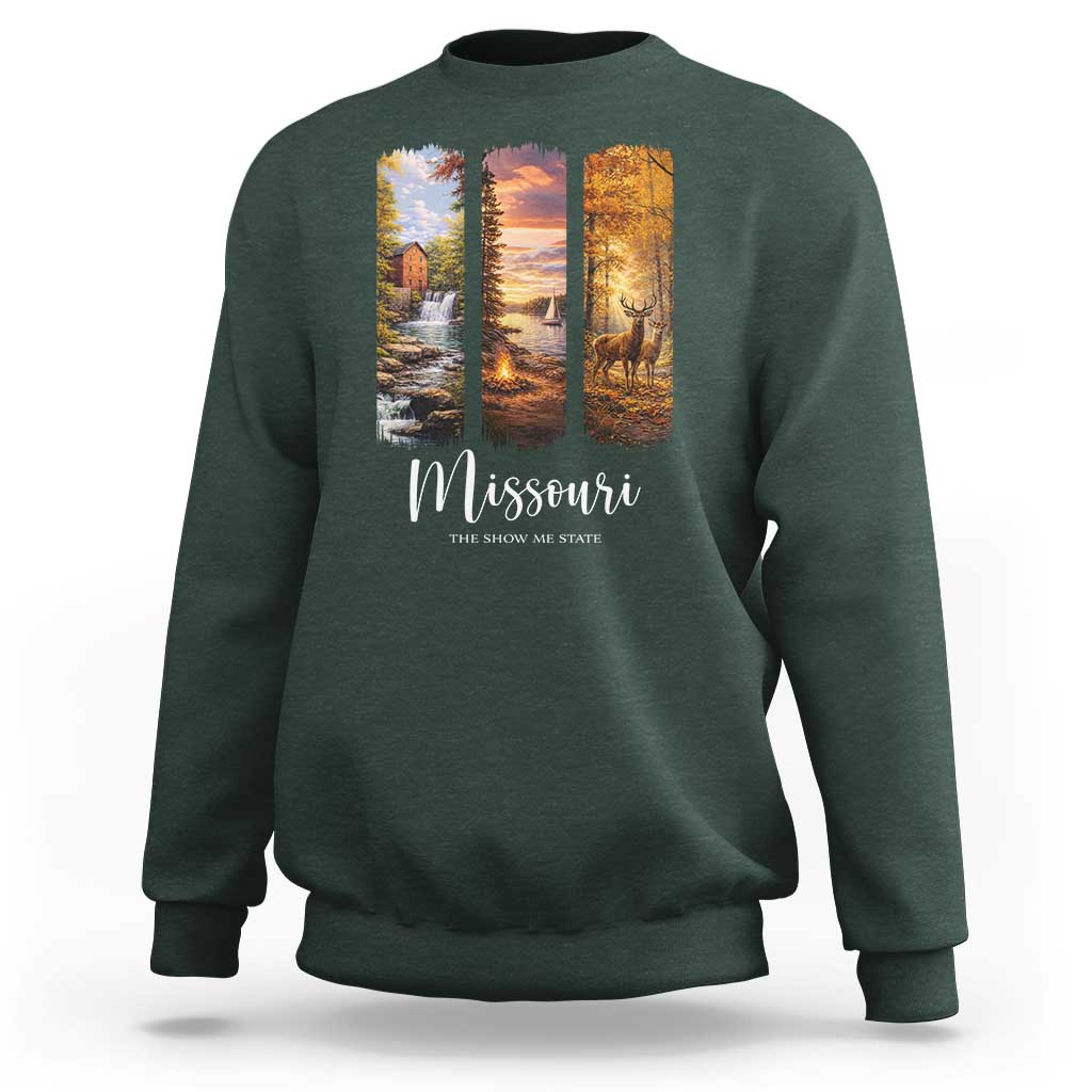 Missouri The Show Me State Sweatshirt Midwest Pride