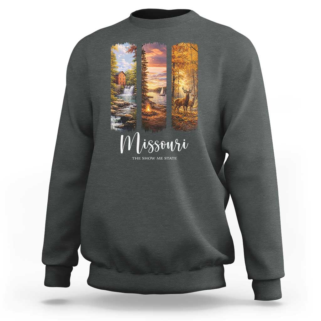 Missouri The Show Me State Sweatshirt Midwest Pride