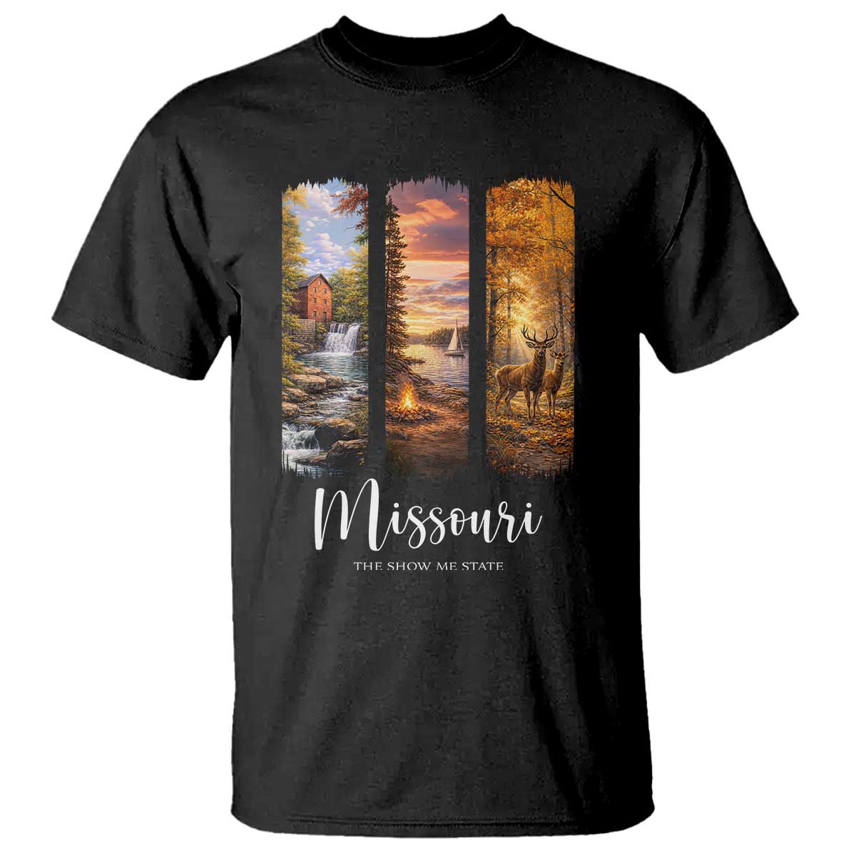 Missouri The Show Me State T Shirt Midwest Pride