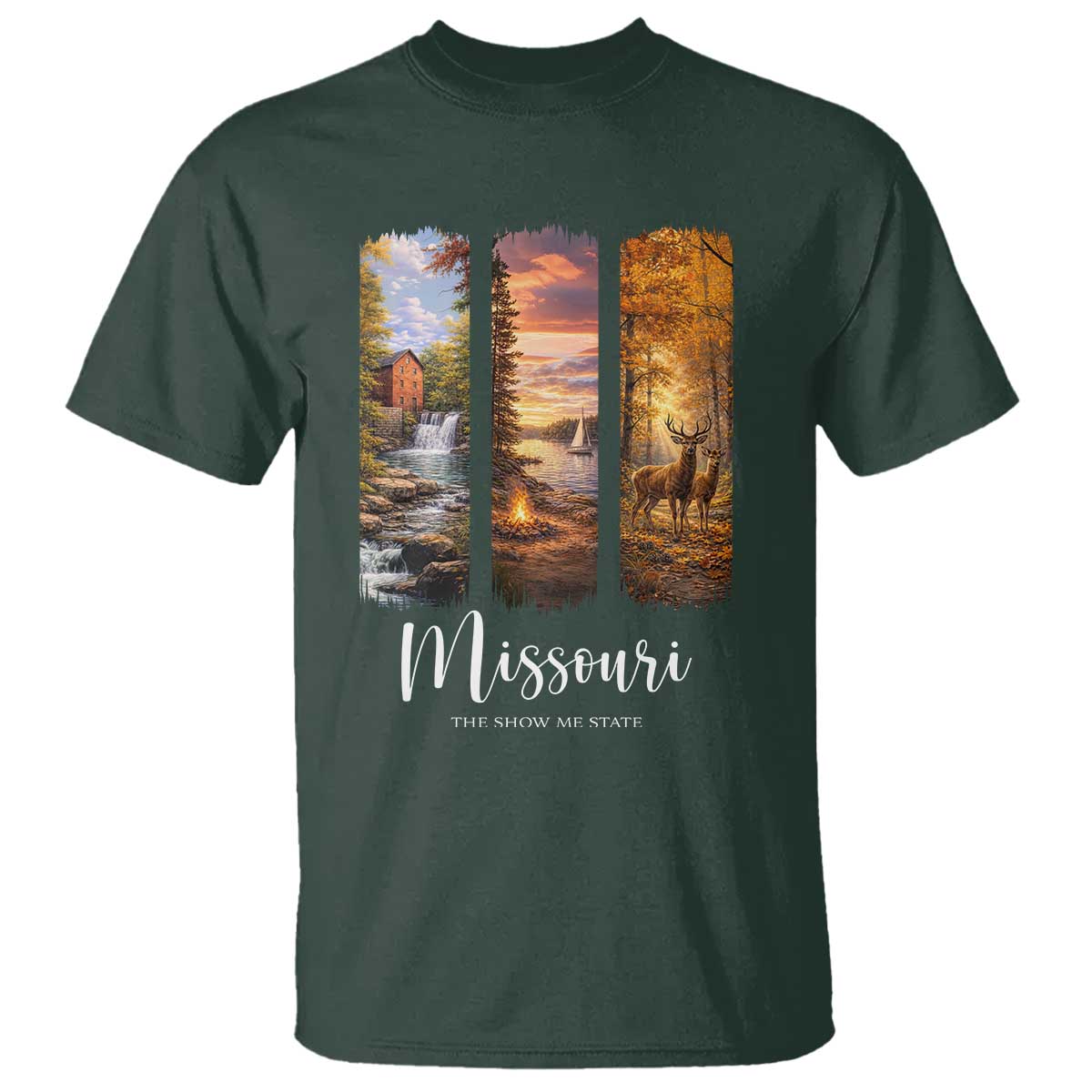 Missouri The Show Me State T Shirt Midwest Pride