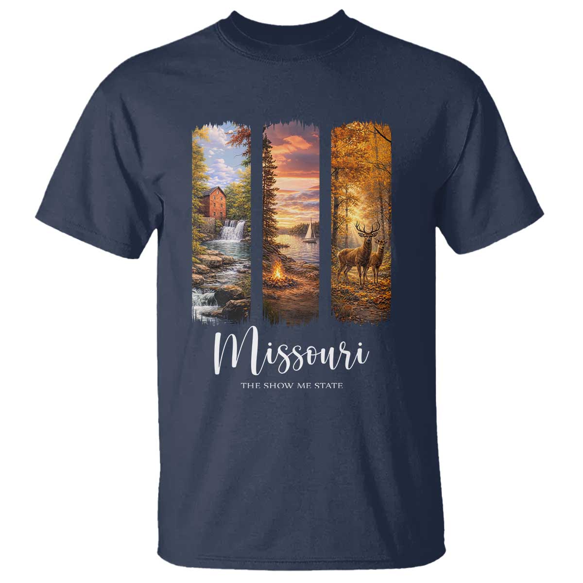 Missouri The Show Me State T Shirt Midwest Pride