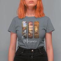 Missouri The Show Me State T Shirt For Women Midwest Pride