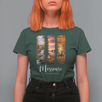 Missouri The Show Me State T Shirt For Women Midwest Pride