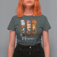 Missouri The Show Me State T Shirt For Women Midwest Pride