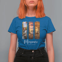 Missouri The Show Me State T Shirt For Women Midwest Pride