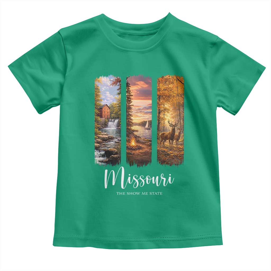 Missouri The Show Me State Toddler T Shirt Midwest Pride
