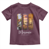 Missouri The Show Me State Toddler T Shirt Midwest Pride