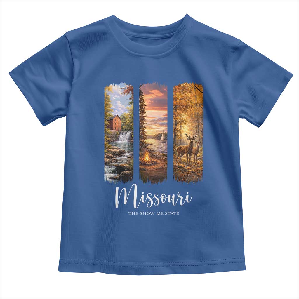 Missouri The Show Me State Toddler T Shirt Midwest Pride