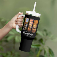 Missouri The Show Me State Tumbler With Handle Midwest Pride
