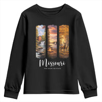 Missouri The Show Me State Youth Sweatshirt Midwest Pride