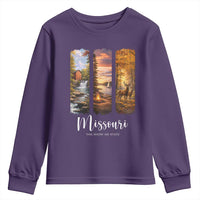 Missouri The Show Me State Youth Sweatshirt Midwest Pride
