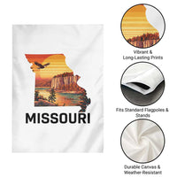 Missouri State Map Nature Travel Garden Flag The Show Me State Pride