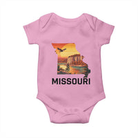Missouri State Map Nature Travel Baby Onesie The Show Me State Pride