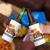 Missouri State Map Nature Travel 4 in 1 Can Cooler Tumbler The Show Me State Pride