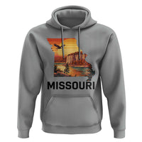 Missouri State Map Nature Travel Hoodie The Show Me State Pride