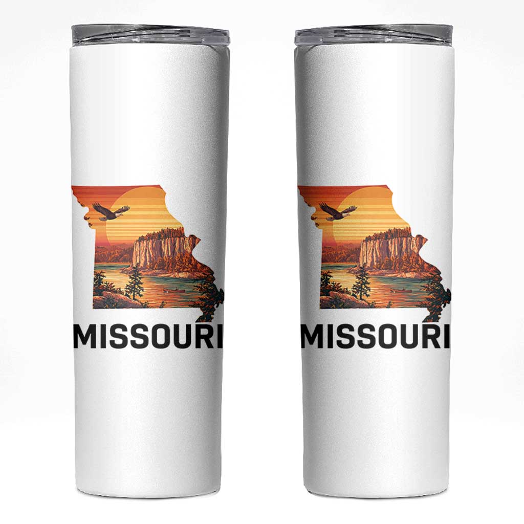 Missouri State Map Nature Travel Skinny Tumbler The Show Me State Pride