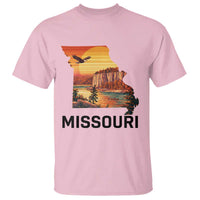 Missouri State Map Nature Travel T Shirt The Show Me State Pride