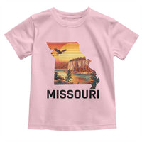 Missouri State Map Nature Travel Toddler T Shirt The Show Me State Pride