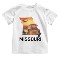 Missouri State Map Nature Travel Toddler T Shirt The Show Me State Pride