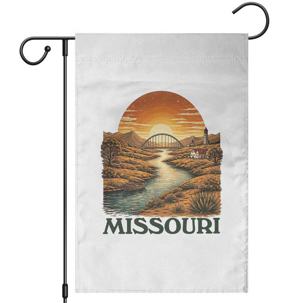 Missouri Outdoors Adventure Garden Flag The Show Me State Souvenir