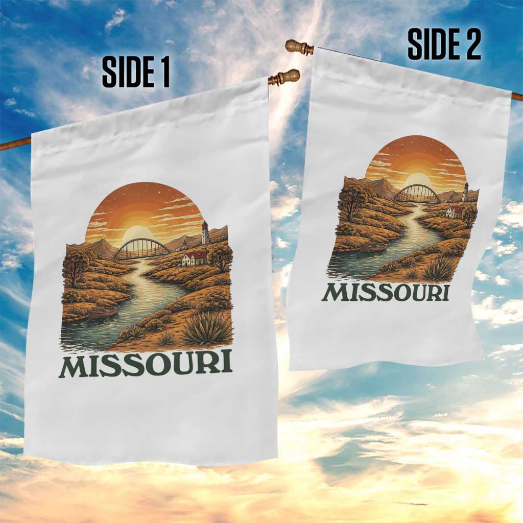 Missouri Outdoors Adventure Garden Flag The Show Me State Souvenir