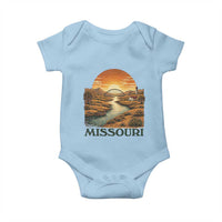 Missouri Outdoors Adventure Baby Onesie The Show Me State Souvenir