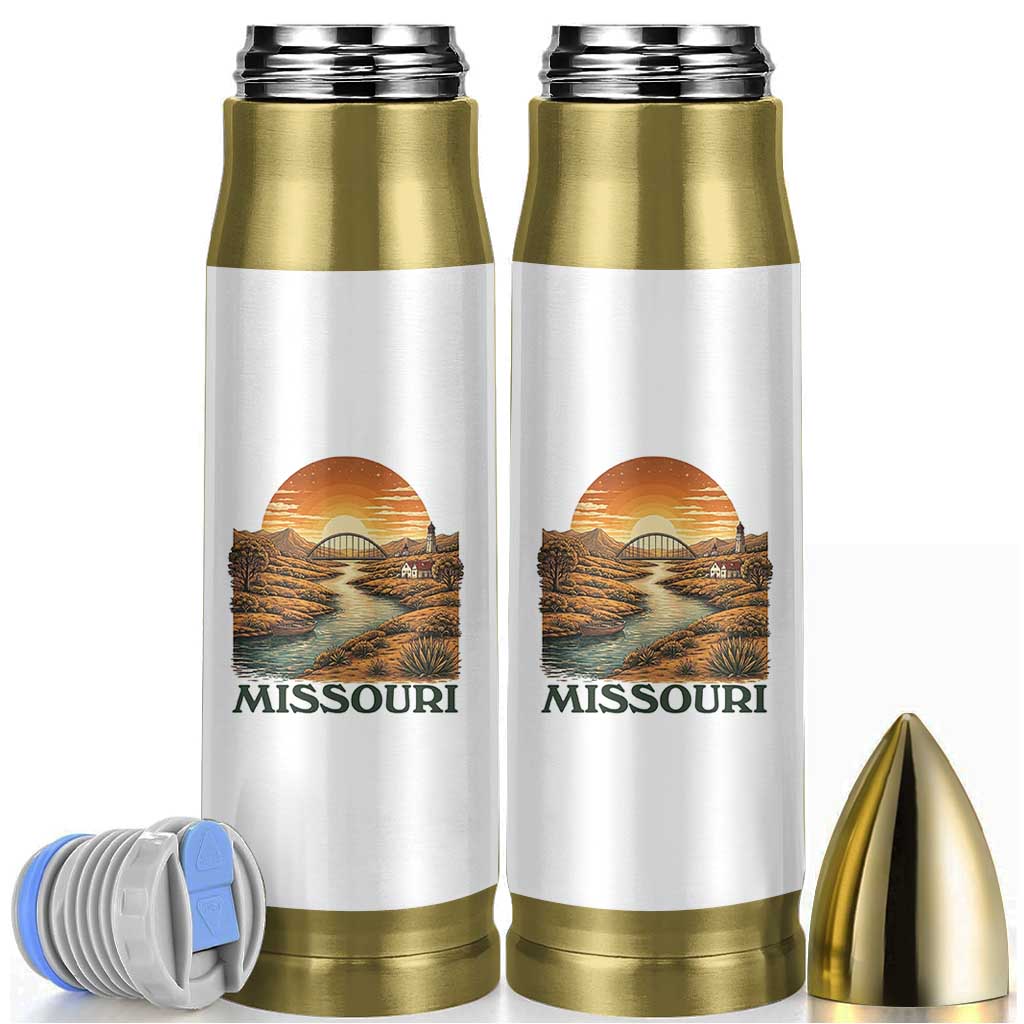 Missouri Outdoors Adventure Bullet Tumbler The Show Me State Souvenir