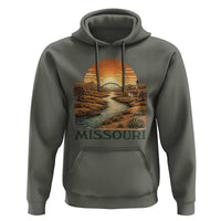 Missouri Outdoors Adventure Hoodie The Show Me State Souvenir